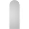 Ekena Millwork Round Top Surface Mount PVC Gable Vent w/ 2"W x 1-1/2"P Brickmould Frame, 12"W x 34"H GVPRT12X3402SN - alternate 4